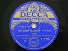 SPIKE HUGHES DANCE ORCH (Payne) 