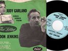 JUDY GARLAND PROMO PICTURE SLEEVE & RECORD 
