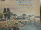 MARTINON GAVOTY  SAINT SAENS 5 SYMPHONIES ORIGINAL FRENCH STEREO BOX  HMV MINT