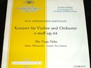 TIBOR VARGA & BPO Mendelssohn Concerto - RARE DGG 10