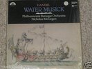 Handel Water Music Harmonia Mundi Nicholas McGegan Lp NM 33RPM  Ultra RARE
