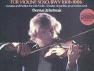 2lp telefunken bach partitas & sonatas zehetmair digital ex+/nm