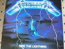 METALLICA: RIDE THE LIGHTNING - Original Megaforce album - MRI 769 - 1984