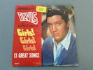 Elvis Presley Vinyl record, Girls Girls Girls w/ 1963 Calendar