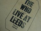 THE WHO, 1970 UK LP, The Who, Live At Leeds, BLACK text, Complete, A1 / B1, RARE