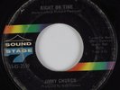 Northern Soul/Deep Soul 45 JIMMY CHURCH Right On Time SOUND STAGE 7 HEAR