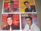 Elvis Presley (4) King of The WW World 45's Sleeves Colored Vinyl MINT