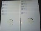 THE SMITHS - SUPER RARE COMPLETE SET OF 10 X WHITE LABEL ALBUM TEST PRESSINGS