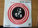 BLACK SABBATH PARANOID PORTUGAL  RARE 45 7