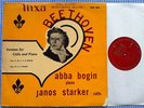JANOS STARKER & BOGIN Beethoven Sonatas ORIG PLP 560 UK-1950s LP NM-