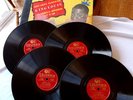 VERY RARE Louis Armstrong 78 RPM Record Set - King Louis - Hot Jazz Columbia C28