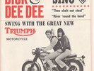 DICK AND DEE DEE--PICTURE SLEEVE---(THOU SHALT NOT STEAL)--PS---PIC---SLV--PSL