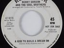 Northern Soul Funk 45 BENNY GORDON A Kiss To Build  RCA VICTOR HEAR promo
