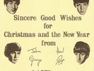 BEATLES FIRST FAN CLUB CHRISTMAS FLEXI 1963