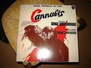SERGE GAINSBOURG / B.O.FILM CANNABIS LP J.C.VANNIER BIEM 1970 repressage alleman