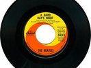 The Beatles, A Hard Day's Night 1969 Capitol 45 Rare Black Subsidiary Print