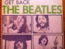 THE BEATLES - GET BACK +3 7/45 EP PORTUGAL 1969 PS RARE PORTUGUESE PRESS VG+