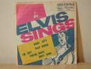 Elvis Presley - Baby Let's Play House RARE OZ portrait P/S 45