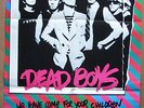 DEAD BOYS - we have come for your children LP & PROMO POSTER kbd PUNK ramones