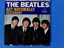 THE BEATLES / YESTERDAY  / ACT NATURALLY / PICTURE SLEEVE / CAPITOL 5498 / NM++