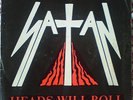 SATAN - 'KISS OF DEATH' b/w 'HEADS WILL ROLL' (GUARDIAN 45, UK '82) EX/EX