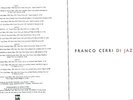 ITALIAN JAZZ:FRANCO CERRI DI JAZZ IN JAZZ DOPPIO LP DIRE-dal 1958(EP fox)al 1989