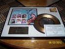 Elvis Presley Hound Dog 24kt. Gold Plated 45 Limited Edition 896/2500