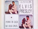 ELVIS PRESLEY perro de caza 1962 RCA SPANISH 45 rare PS