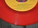 Elvis Presley Record Guitar Man  Promo Red Vinyl Mono/Stereo