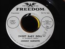 Rockabilly Johnny Burnette FREEDOM 44017 PROMO (( HEAR )) Sweet baby doll