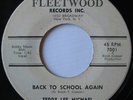 TEDDY LEE MICHAEL Back To School Again ROCKABILLY ROCKER BOPPER FLEETWOOD HEAR