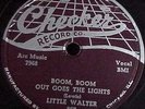 1950S R&B-LITTLE WALTER-BOOM BOOM OUT GO LIGHTS/TEMPERATURE  CHECKER 78