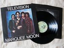 TELEVISION MARQUEE MOON EX+ 1977 ELEKTRA RECORDS USA ISSUE 12