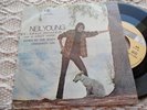 NEIL YOUNG Down By The River 7 45 PORTUGAL 1969 UNIQ SLEEVE Portuguese RATS 8002