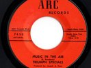 Gospel Soul 45 TRIUMPH SPECIALS Music Is In The Air/Devil Don't Like It ARC HEAR