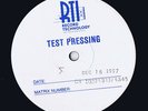 33 RPM & 45 RPM CUT RED RODNEY TEST PRESSING LP