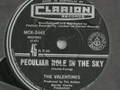 VALENTINES (AC/DC - BON SCOTT) PECULIAR HOLE IN THE SKY ORIGINAL CLARION 45