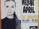 HELENE APRIL Oh Johnny RARE EP chanteuse Francaise VINCE TAYLOR