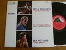 Elgar Cello Concerto - Du Pre, Barbirolli, Janet Baker - HMV - ALP2106 - DEMO LP