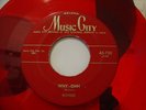 RARE DOO WOP THE ROVERS WHY-OHH MUSIC CITY RED VINYL ORIGINAL 45 RPM