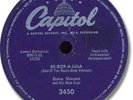 GENE VINCENT Rock & Roll 78 RPM Record. Be-Bop-A-Lula