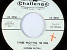 HUELYN DUVALL: Three Months To Kill / Little Boy Blue (rare rockabilly 45)