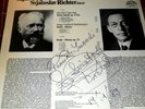 Ciaikovski . Rachmaninov . SVJATOSLAV RICHTER . autographed 1989