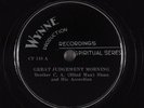 Hear Black Gospel 78RPM BROTHER C.A. (Blind Man) SLOAN   WYNNE 110 NOS