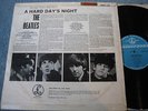 BEATLES Hard Day's Night 1964 LP NZ New Zealand blue label mono