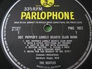 BEATLES SGT PEPPER Y&B MONO PMC 7027 + CUTOUT  1ST PRESS NICE ORIGINAL