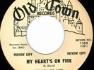 BILLY BLAND Heart's On Fire R&B NORTHERN SOUL PROMO 45 VG++