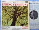 PETER PEARS & BENJAMIN BRITTEN Spring Symph ORIG Decca WBg SXL 2264 UK-1960 MINT