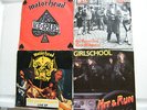 MOTORHEAD/GIRLSCHOOL x 4 singles with pic sleeves