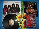 KISS LP Lick It Up 1st Press w/Sticker,Desk Pad Polystar Japan 28S-181